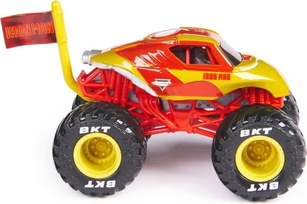 Monster Jam 1:64 Marvel Single Pack - Iron Man – kuva 5/5