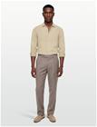 Gant Slim Linen Shirt - Beige - XL