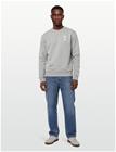 AMI Ami De Coeur Crochet Patch Sweatshirt - Grey - XL