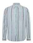 Scotch & Soda Textured Stripe Regular-Fit Shirt - Blue - XXL