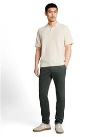 Tom Tailor Structured Knit Polo - Cream - XXL