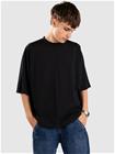 Blue Tomato Oversized T-paita washed black Miehet
