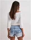 True Religion - Sininen - Wide Belt Joey lr Short Flap