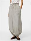 Pieces Pcemmy Hw Balloon Pants Wvn D2D - Cream - XL