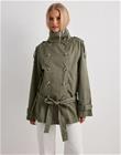 Nelly - Vihreä - Trench Jacket