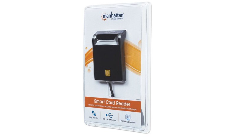 IC INTRACOM Manhattan USB-a Contact Smart Reader