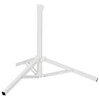 vidaXL Aurinkovarjon Jalusta valkoinen Teräs for 25-32 mm Pole