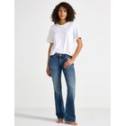 Lindex Trousers Denim Fay Dark Blue - Blue - 38