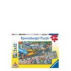 Ravensburger Road Construction Site 2X12P - Multi/patterned - ONE SIZE