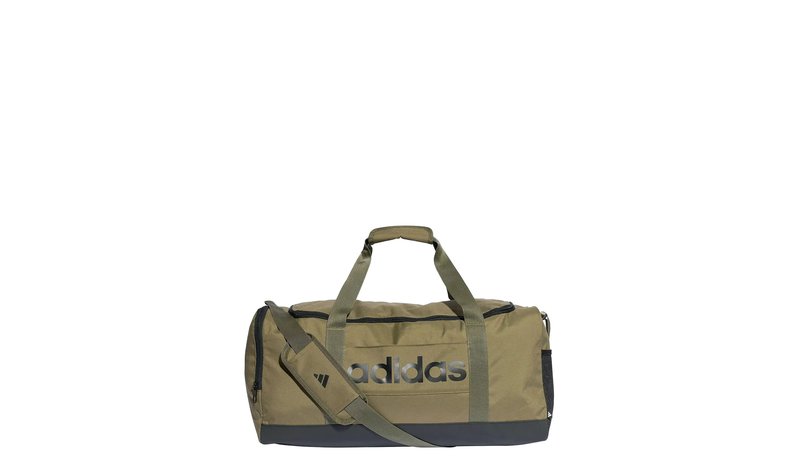 adidas Performance Linear Duffel M - Khaki green - ONE SIZE