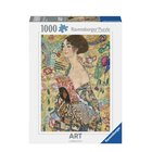 Ravensburger Lady With A Fan 1000P - Multi/patterned - ONE SIZE