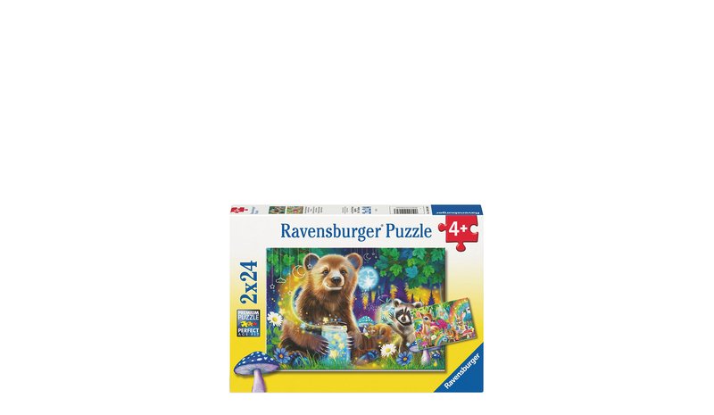 Ravensburger Lovable Woodland Friends 2X24P - Multi/patterned - ONE SIZE