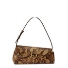 Lauren Ralph Lauren Embossed Medium Tasha East-West Bag - Brown - ONE SIZE