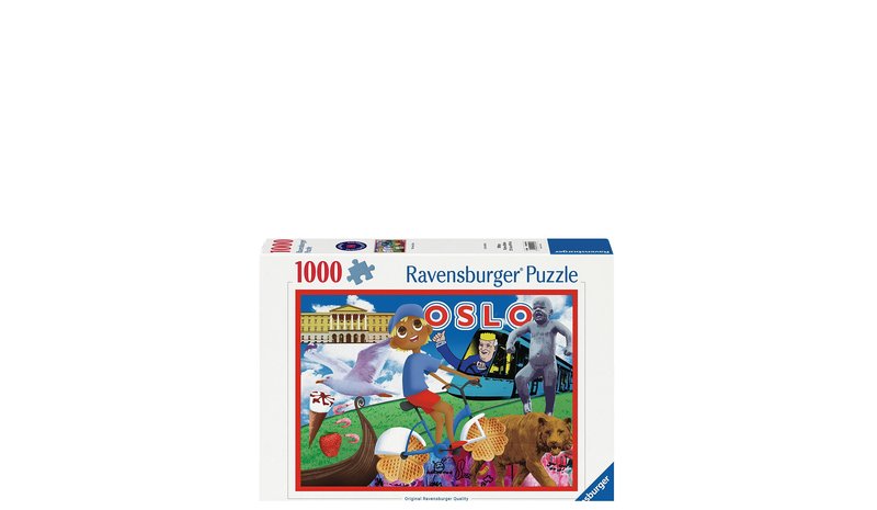 Ravensburger The Tourist,Oslo 1000P - Multi/patterned - ONE SIZE