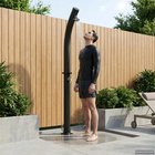 vidaXL Aurinkosuihku suihkupäällä PVC, ABS, Sinkki- ja alumiiniseos