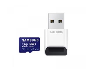 Samsung PRO Plus microSDXC 256GB &amp; USB Reader -