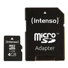 Atminties kortele Intenso micro SD 4GB CL4