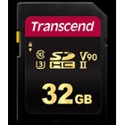 TRANSCEND 32 GB SDHC CARD, U3, V90 - SDC700S