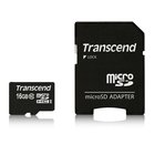Transcend MicroSDHC/SDHC C10 - 16 Gt