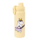 Nordicbuddies - Muumi termospullo 0,55L Niiskuneiti ranta keltainen