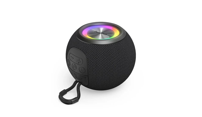 Hama BallShape 1.0 Bluetooth, langallinen, langaton kannettava kaiutin, musta