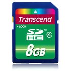 Transcend 8 Gt SDHC Class 4 A1 -muistikortti, musta