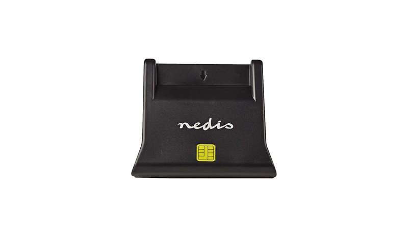 Nedis CRDRU2SM3BK - SMART reader - USB 2.0