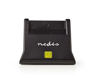Nedis CRDRU2SM3BK - SMART reader - USB 2.0