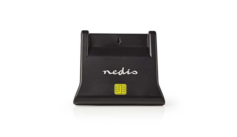 Nedis CRDRU2SM3BK - SMART reader - USB 2.0