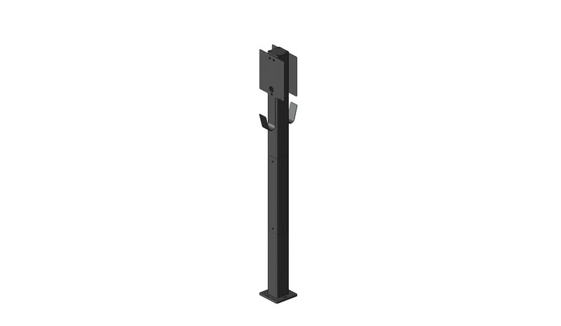 S-Line Base Lataustolppa NexBlue kahdelle asemalle