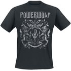 Powerwolf - Crest - Metal Is Religion - Heavyweight - T-paita - Miehet - Musta