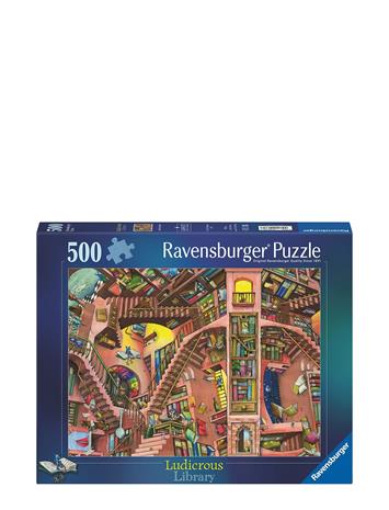 Ludicrous Library Palapelit 500 palaa, Ravensburger