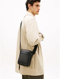 Tommy Hilfiger Th Flag Monogram Mini Reporter - Black - ONE SIZE