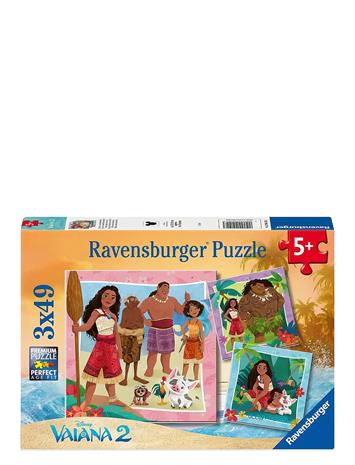 Ravensburger - Jigsaw puzzle Disney Vaiana 2 3x49 pcs.