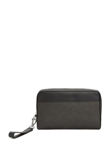 Tommy Hilfiger Th Flag Monogram Pouch - Black - ONE SIZE