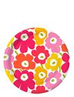 Marimekko by Havi Marimekko Mini Unikko Paper Plate - Pink - Ø 22 CM