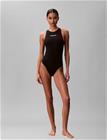 Calvin Klein Scoop Back One Piece - Black - XXL