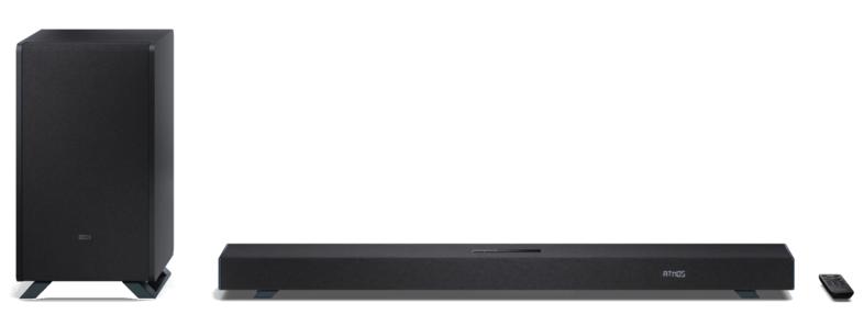 Sharp HT-SBW53121(BK) soundbar speaker Silver 3.1.2 channels 182 W