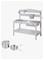 ROBA Mud Kitchen With Accessories - Beige - 90X 35X 88CM – kuva 2