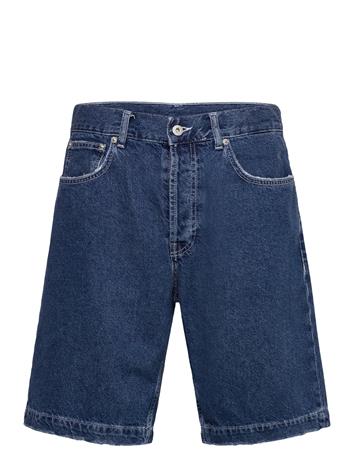 Mads Nä¸rgaard Texas Coen Paradise Shorts Bottoms Shorts Denim Blue Mads Nä¸rgaard