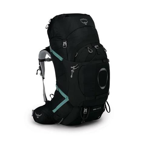 Osprey Ariel Plus 70 - Reppu - Musta