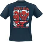 Spider-Man - New Comics Pose - T-paita - Miehet - Laivastonsininen