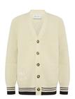AMI Mens Knitted Cardigan - Beige - XL