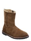 Birkenstock Uppsala Zip Shearling Leve Dark Tea - Brown - 41