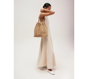 Liffner Charm Bucket - Beige - ONE SIZE