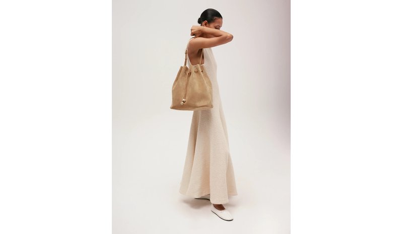 Liffner Charm Bucket - Beige - ONE SIZE
