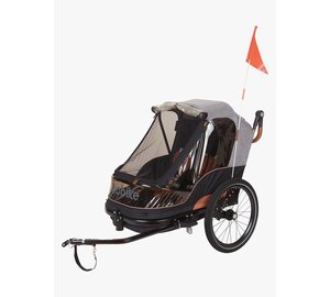 BoBike Trailer 2-in-1 Pyöräkärry, Harmaa