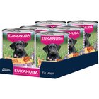 12x400g Puppy Rich in Turkey with Carrots Eukanuba koiran märkäruoka