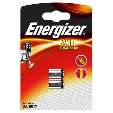 Energizer E11A -paristot, 2 kpl.