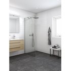 Dansani match fixed panel 87-89 cm satin/clear